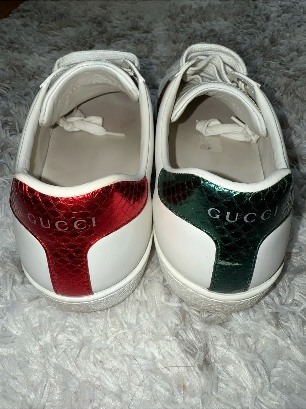 Gucci Ace Sneaker - Embroidered Snake (mens)
